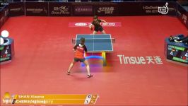 Chen Xingtong vs Shan Xiaona ITTF GRANDFINALS 2017 WS 18