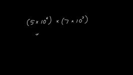 Multiplying and dividing numbers in standard form