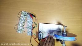 DC motor dynamo  How to make a Power Generator  A easy science project DIY