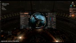 Eve Online  C3 Worm Hole Solo in a Rattlesnake