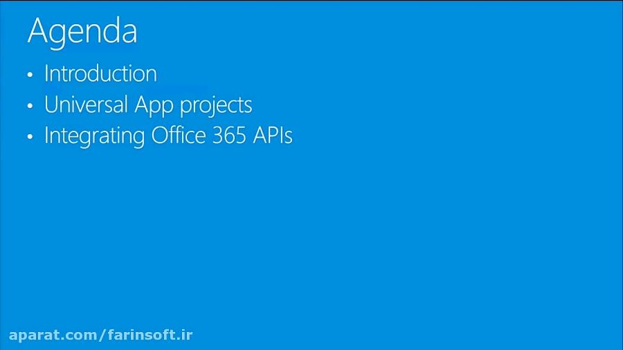 آموزش پیشرفته ساخت برنامه های ویندوز 10 بوسیله Office 3