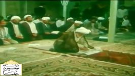 نماز کمتر دیده شده آیت الله بهجت کلیپ رحمان