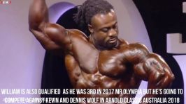 2018 MR. OLYMPIA  Qualified Bodybuilders 