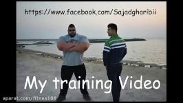 Sajad Gharibi  Persion Hulk  Training Video