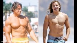 Arnold Schwarzeneggers Son shows Bodybuilding Potential