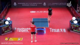 ZHU Yuling vs WANG Manyu  WS QF  World Tour Grand Finals 2017