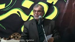 رجزخوانی استاد کلامی زنجانی در هیئت الرضا خلخال