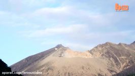 Rare Footage Of Volcanic Lightning