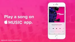 تریلر برنامه اندروید musixmatch lyrics