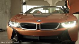 رونمایی BMW i8 نسخه رودستر