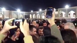 دکتر احمدی نژاد در صحن آزادی