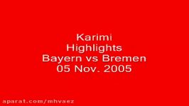 Ali karimi The Holy 8 Bayern Munchen vs. Werder Bremen