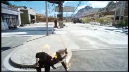 مبارزه Ignis Noctis در بازی Final Fantasy XV