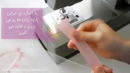 اموزش ربان دوزی دامن هندونه مخصوص یلدا ، شدیدا خفن و