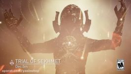 تریلر Trials of Sekhmet بازی Assassins Creed Origins