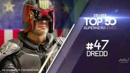 بررسی ویدیویی 50 فیلم ابرقهرمانی تاریخ سینما Dredd