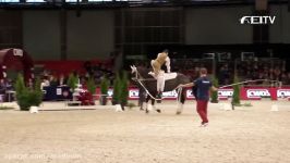 کلمنت تایز قهرمان مسابقات حرکات ژیمناستیک اسب پاریس