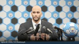 PES 2018 Create Face  Pep Guardiola  Manchester City Manager  Master League 2018