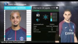 PES 2018  PSG Faces