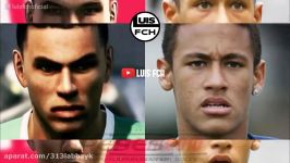 NEYMAR JR  EVOLUTION FACE  PES 2010  PES 2018  VS REAL FACE COMPARISON  LuisFCH