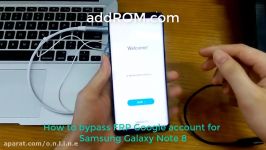 Bypas FRP Google account Samsung Galaxy Note 8 by Bluetooth Headset very easy