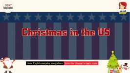 Christmas Day in the United States Advanced English Listening