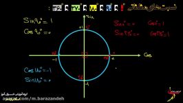 ریاضی دهم مثلثات نسبت های مثلثاتی 0و90و180و270و360 درجه