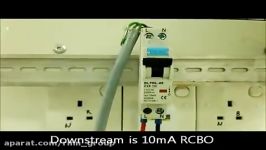 تست RCBO یا RCD های S type