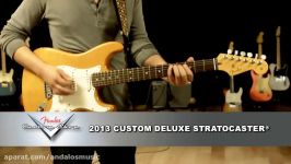 گیتار الکتریک فندر مدل Custom Deluxe Stratocaster