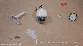 Hikvision Speed Dome Installation Process