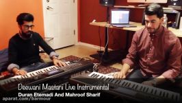 Deewani Mastani COVER Live Keyboard Instrumental Duran Etemadi And Mahroof Sharif 2016 HD