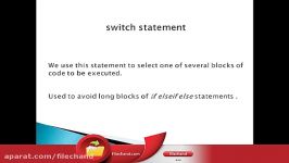 آموزش PHP ساختار دستوری switch