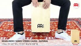 Headliner® Series String Cajon  Natural  HCAJ3NT