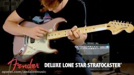 گیتار الکتریک فندر مدل Deluxe Lone Star Stratocaster