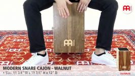 Modern Snare Cajon  Walnut  CAJ1WN M