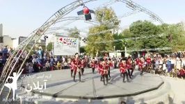 رقص ترکی گروه کودکان آیلان در جشنواره آیینی تهران