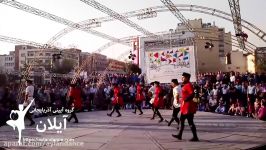 حرکات آیینی نمایشی آذربایجانی گروه آیلان در تئاتر شهر