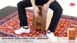 Headliner® Series String Cajon  Mahogany  HCAJ1MH M