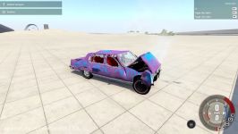 SUPER MONSTER TRUCK STATION WAGON ARMORED CAR  BeamNG Drive American 80 Fullsize Series Car Mod