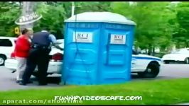 Police car funny prank hidden camera