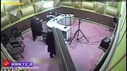 حمله قلبی گوینده خبر رادیو گلستان، حین اجرای زنده + فیل