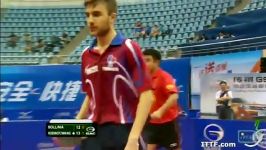 بازی دوبل Ma Long Timo Boll vs Wang Hao Quentin Robinot