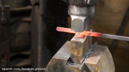 Blacksmithing  Forging a trivet