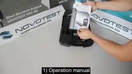 دستگاه کاور متر بتن Rebar Detector محصول شرکت Novotest