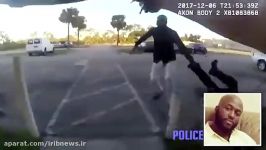 شلیک پلیس فلوریدا به مردی پای یک پلیس دیگر را گرفته