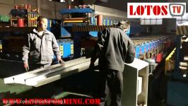 metal deck roll forming machine