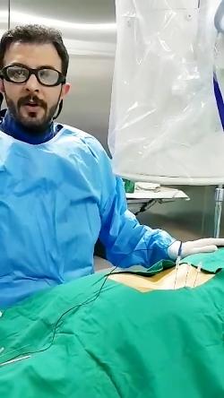 جراحی بسته دیسک کمر در بیمار مبتلا به التهاب مفاصل کمری