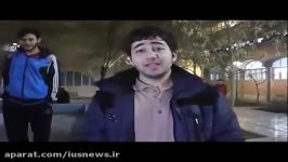 واکنش طنز دانشجویان خوابگاهی به زلزله