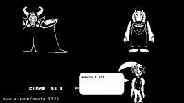 Undertale  Asriel Dreemurr Fight Pacifist Run