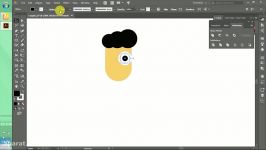 آموزش ایلوستریتور طراحی کارکتر فلت